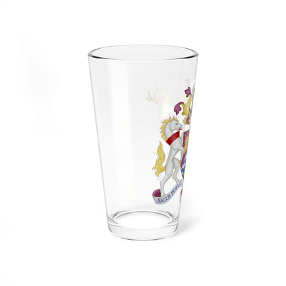 Coat of arms of the London Borough of Lewisham (England) (Coat of Arms) Pint Glass 16oz - Go Mug Yourself