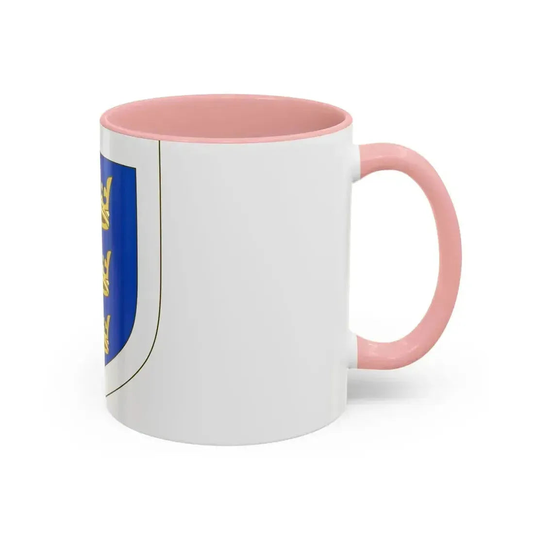 Coat of arms of the Lordship of Ireland - Accent Coffee Mug - Go Mug Yourself