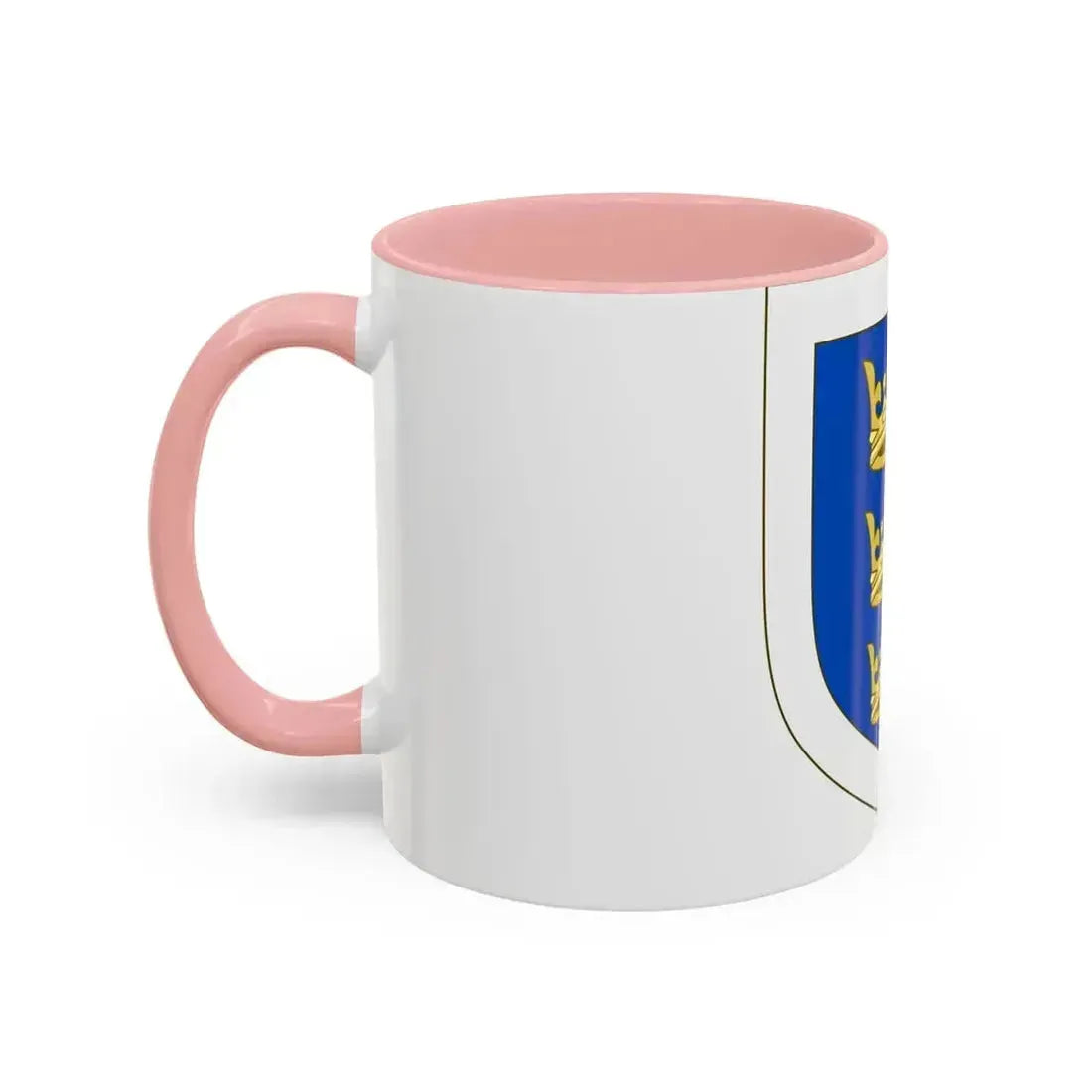 Coat of arms of the Lordship of Ireland - Accent Coffee Mug - Go Mug Yourself