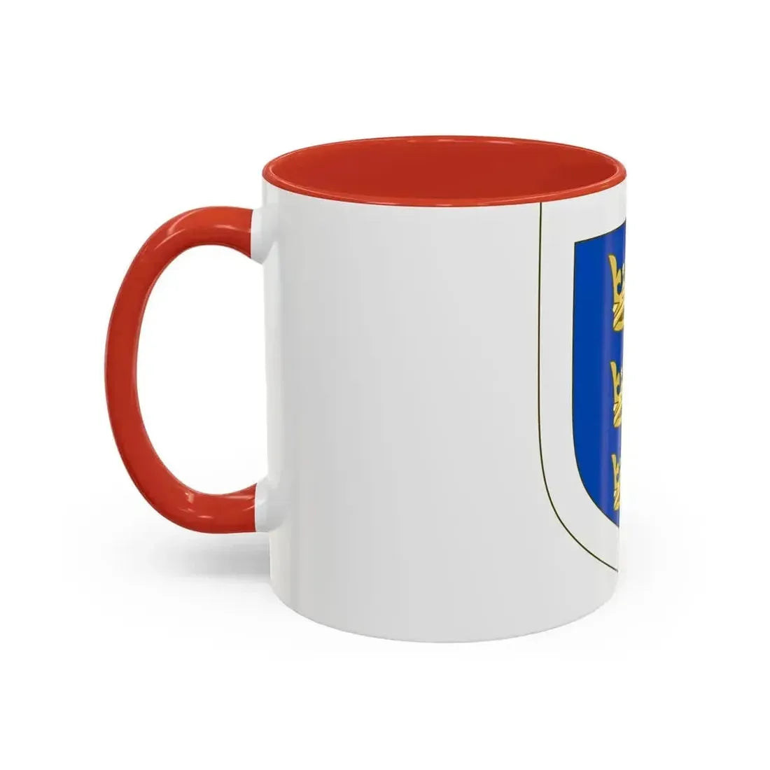 Coat of arms of the Lordship of Ireland - Accent Coffee Mug - Go Mug Yourself