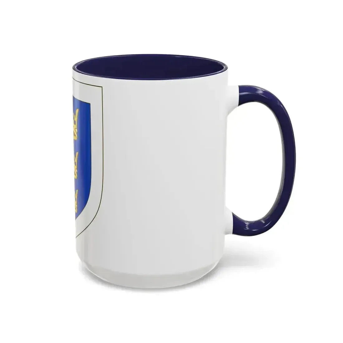 Coat of arms of the Lordship of Ireland - Accent Coffee Mug - Go Mug Yourself