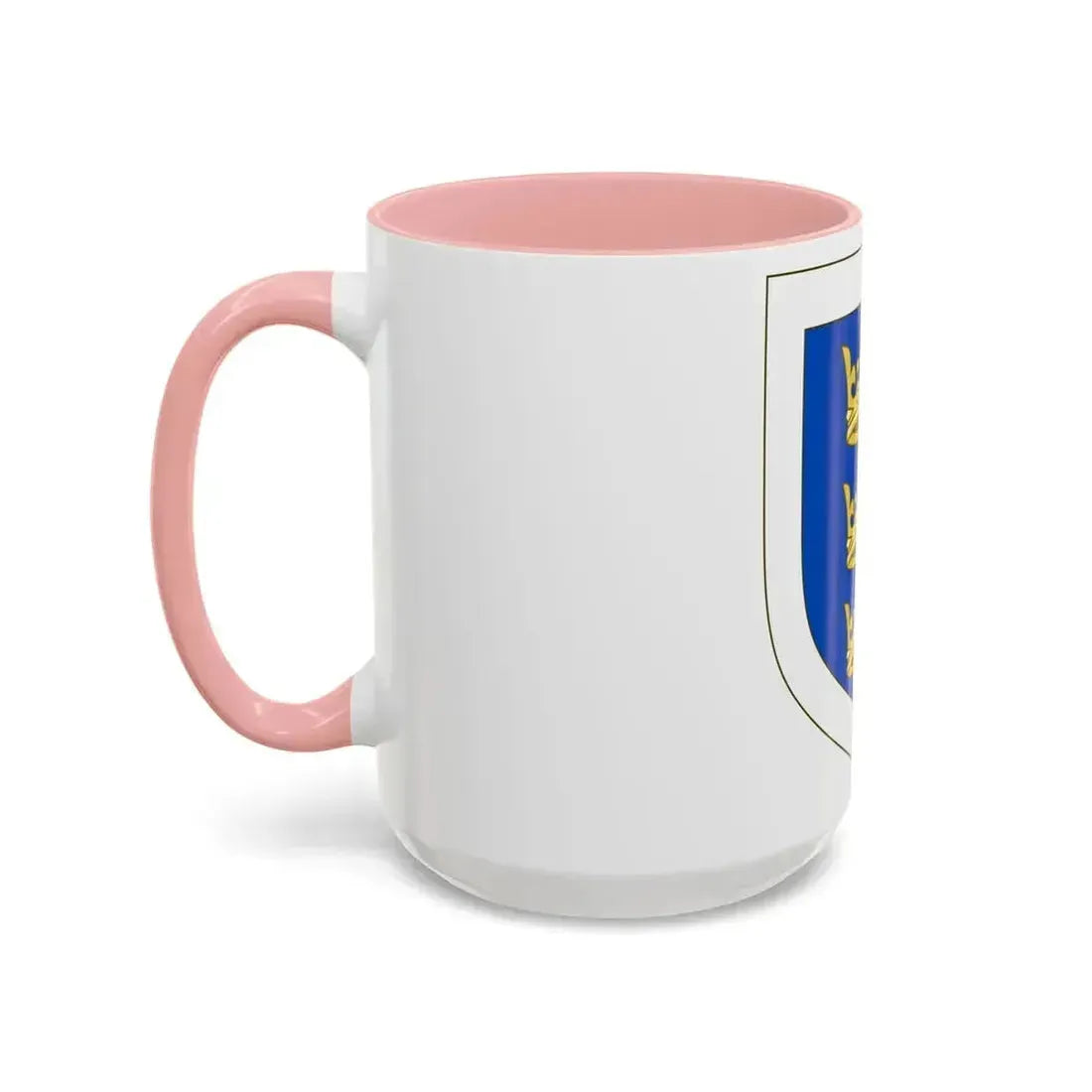 Coat of arms of the Lordship of Ireland - Accent Coffee Mug - Go Mug Yourself