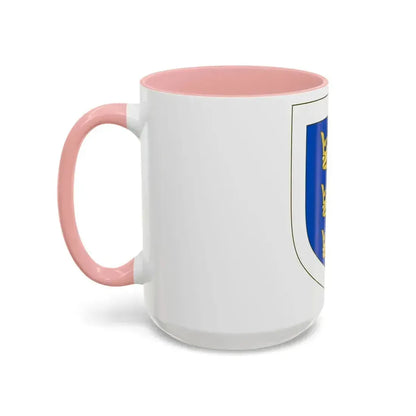 Coat of arms of the Lordship of Ireland - Accent Coffee Mug - Go Mug Yourself