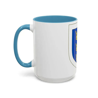 Coat of arms of the Lordship of Ireland - Accent Coffee Mug - Go Mug Yourself