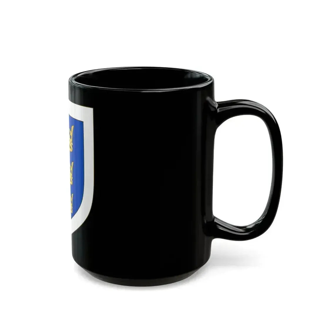 Coat of arms of the Lordship of Ireland - Black Coffee Mug - Go Mug Yourself