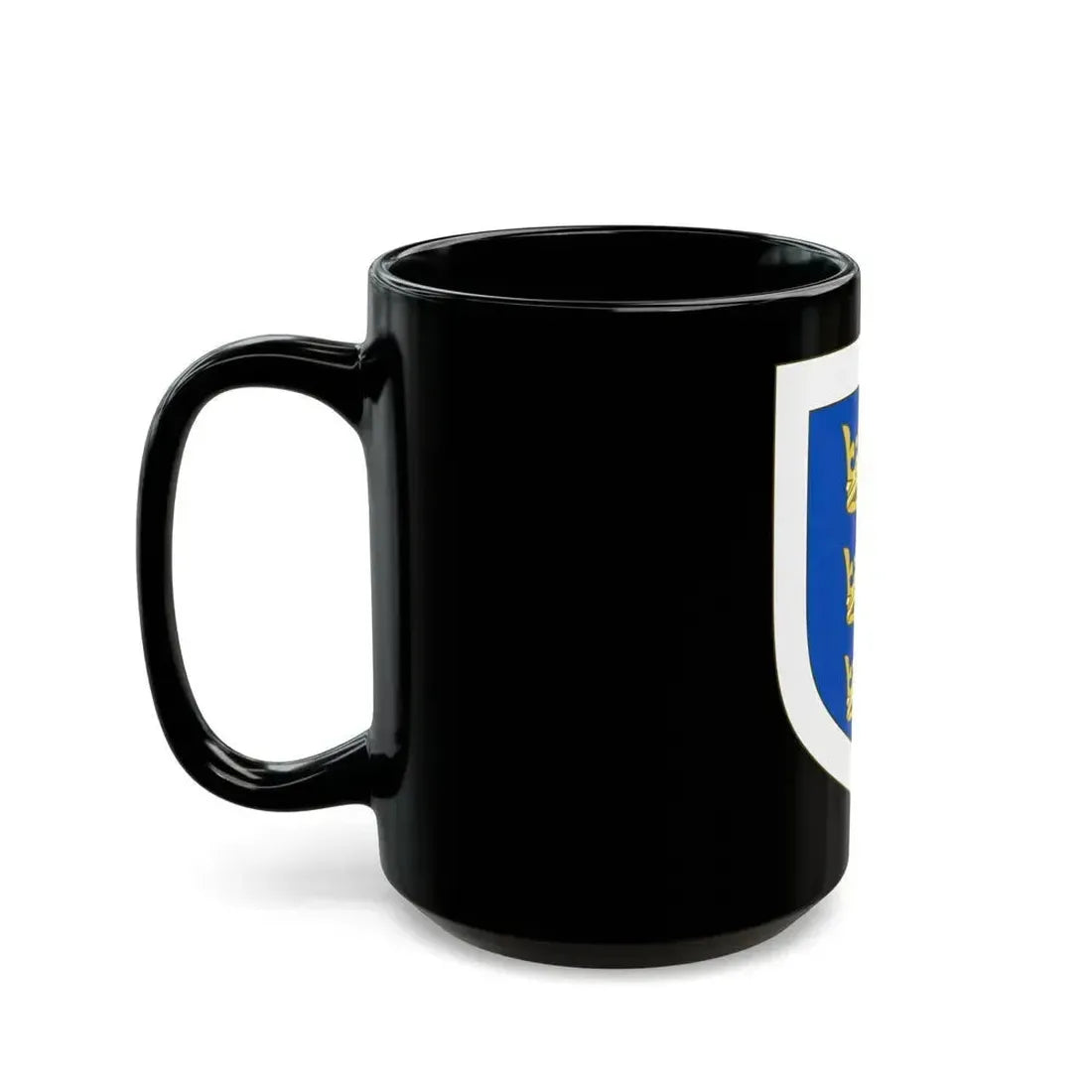 Coat of arms of the Lordship of Ireland - Black Coffee Mug - Go Mug Yourself