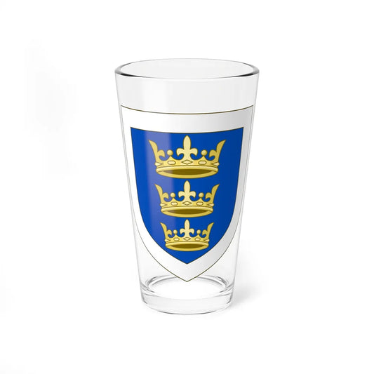 Coat of arms of the Lordship of Ireland - Pint Glass 16oz-16oz-Go Mug Yourself