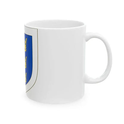 Coat of arms of the Lordship of Ireland - White Coffee Mug - Go Mug Yourself