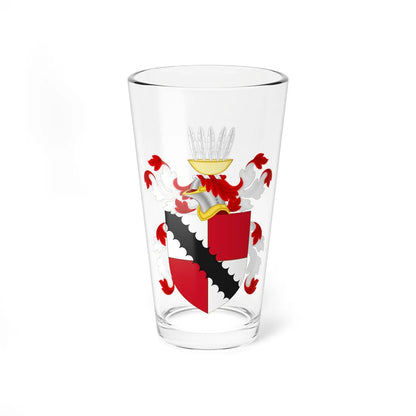 Coat of Arms of the Loring Family (United States) (Coat of Arms) Pint Glass 16oz 16oz - Go Mug Yourself