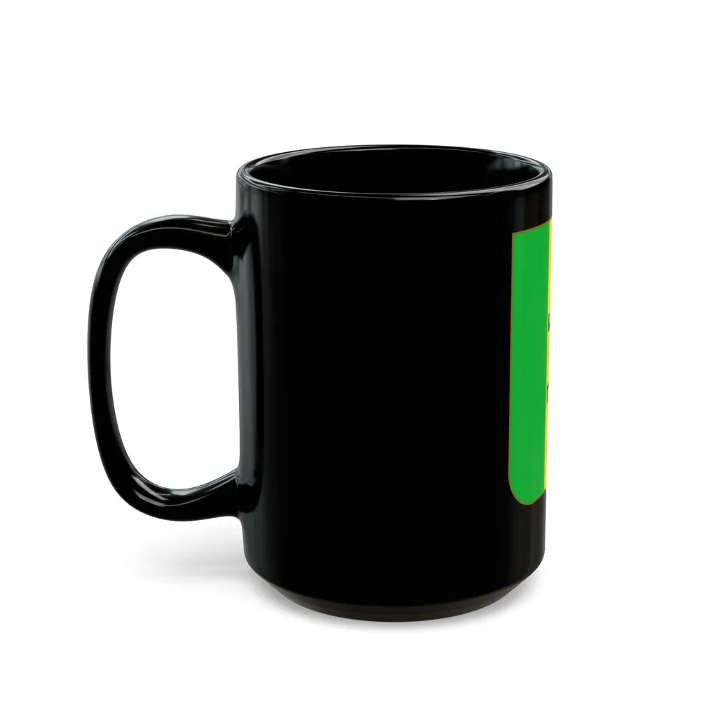 Coat of arms of the Mali Federation - Black Coffee Mug-Go Mug Yourself