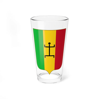 Coat of arms of the Mali Federation (Mali) (Coat of Arms) Pint Glass 16oz 16oz - Go Mug Yourself
