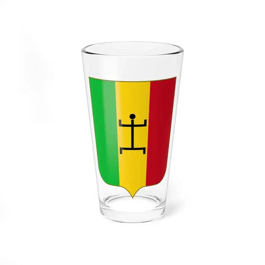 Coat of arms of the Mali Federation - Pint Glass 16oz 16oz - Go Mug Yourself