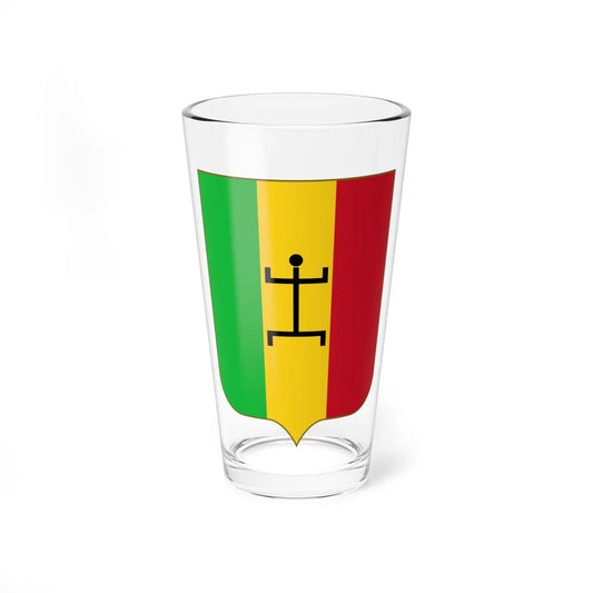 Coat of arms of the Mali Federation (Senegal) (Coat of Arms) Pint Glass 16oz 16oz - Go Mug Yourself