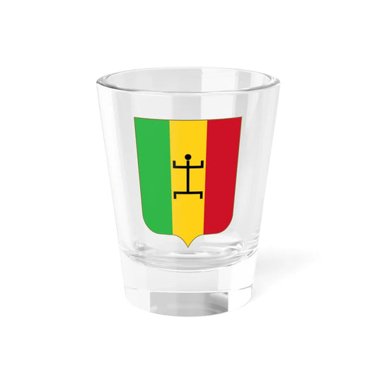 Coat of arms of the Mali Federation (Senegal) (Coat of Arms) Shot Glass 1.5oz 1.5oz - Go Mug Yourself