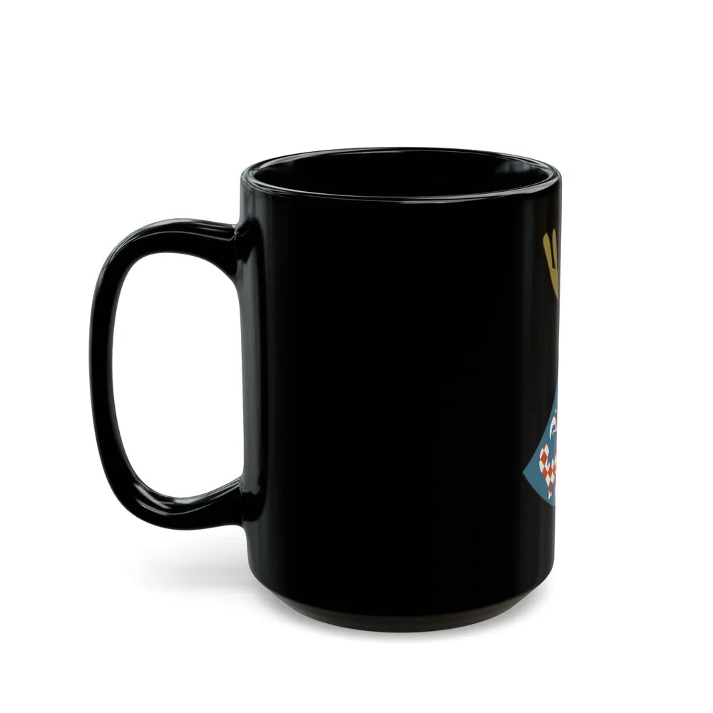 Coat of arms of the Margraviate of Moravia (Wenceslaus II) - Black Coffee Mug-Go Mug Yourself