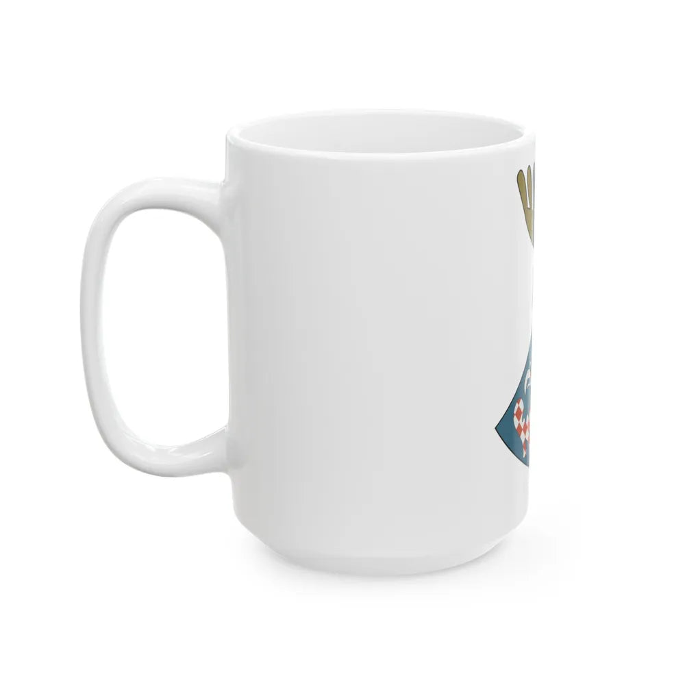 Coat of arms of the Margraviate of Moravia (Wenceslaus II) - White Coffee Mug-Go Mug Yourself