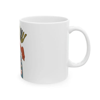 Coat of arms of the Margraviate of Moravia (Wenceslaus II) - White Coffee Mug-Go Mug Yourself