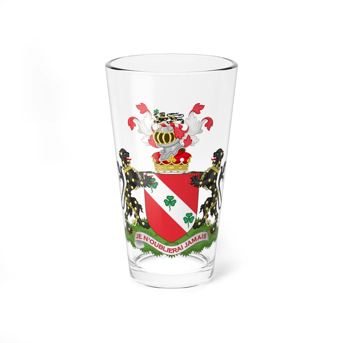 Coat of arms of the Marquess of Bristol (England) (Coat of Arms) Pint Glass 16oz 16oz - Go Mug Yourself