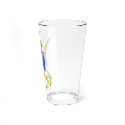 Coat of Arms of the Melilla General Command Headquarters Battalion (Spain) (Coat of Arms) Pint Glass 16oz - Go Mug Yourself