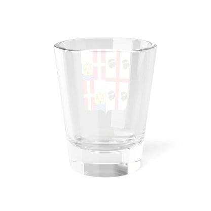 Coat of Arms of the Metropolitan city of Cagliari (Italy) (Coat of Arms) Shot Glass 1.5oz - Go Mug Yourself