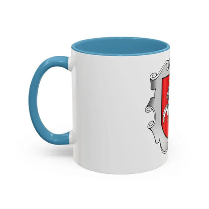 Coat of arms of the Ministry of the Interior of Lithuania - Accent Coffee Mug - Go Mug Yourself