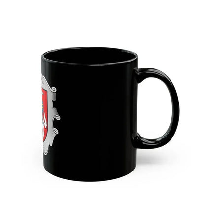 Coat of arms of the Ministry of the Interior of Lithuania - Black Coffee Mug - Go Mug Yourself