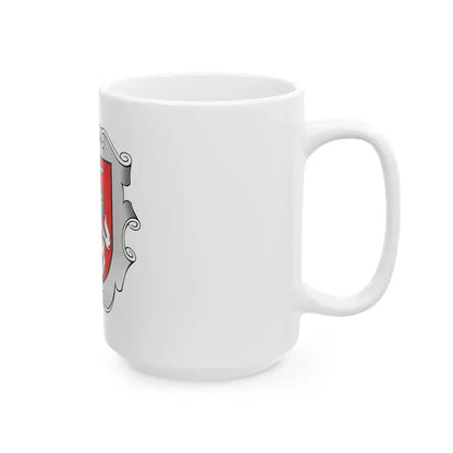 Coat of arms of the Ministry of the Interior of Lithuania - White Coffee Mug - Go Mug Yourself