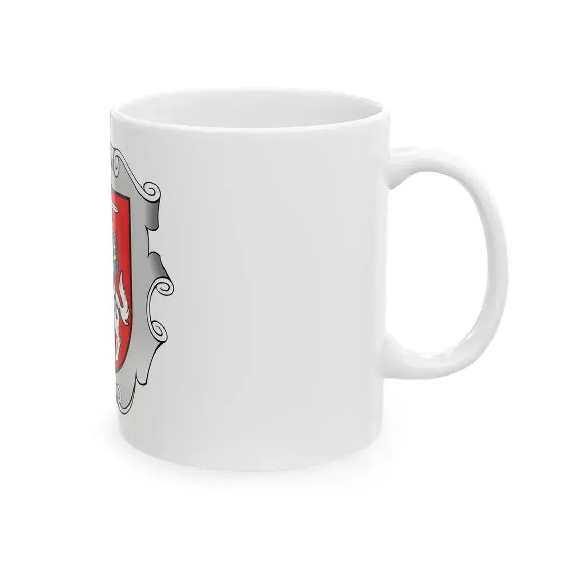 Coat of arms of the Ministry of the Interior of Lithuania - White Coffee Mug - Go Mug Yourself