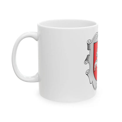 Coat of arms of the Ministry of the Interior of Lithuania - White Coffee Mug-Go Mug Yourself