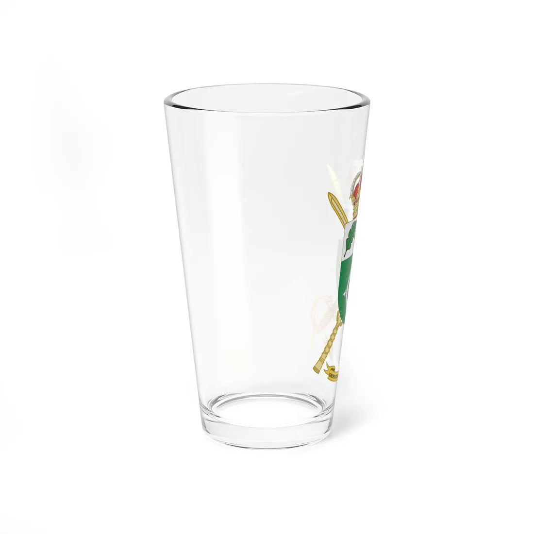 Coat of Arms of the MOE Headquarters Group (Spain) (Coat of Arms) Pint Glass 16oz - Go Mug Yourself