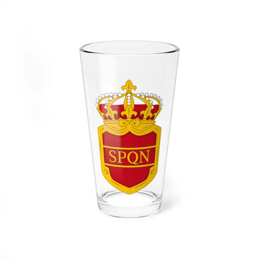 Coat of arms of the Most Serene Republican Monarchy of Naples (Italy) (Coat of Arms) Pint Glass 16oz 16oz - Go Mug Yourself