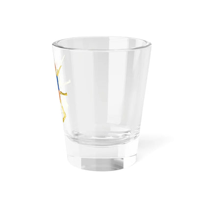 Coat of Arms of the Mountain Troops Command Aragón (Spain) (Coat of Arms) Shot Glass 1.5oz - Go Mug Yourself