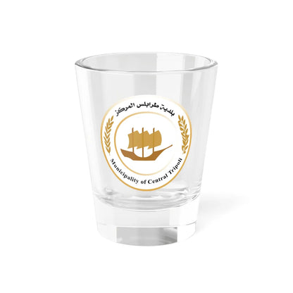 Coat of arms of the Municipality of Central Tripoli (Libya) (Coat of Arms) Shot Glass 1.5oz 1.5oz - Go Mug Yourself