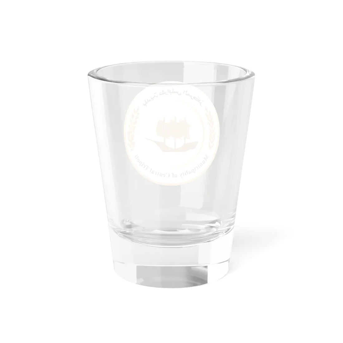 Coat of arms of the Municipality of Central Tripoli (Libya) (Coat of Arms) Shot Glass 1.5oz - Go Mug Yourself