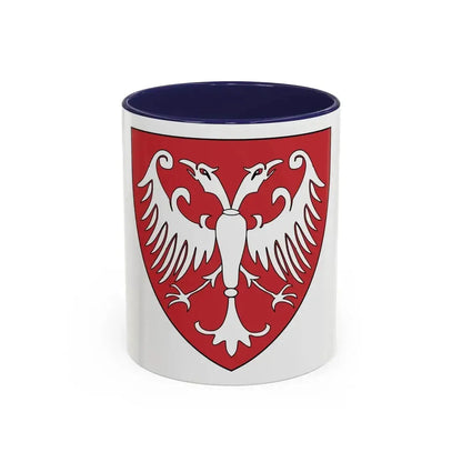 Coat of arms of the Nemanic Dynasty - Accent Coffee Mug 11oz Navy - Go Mug Yourself