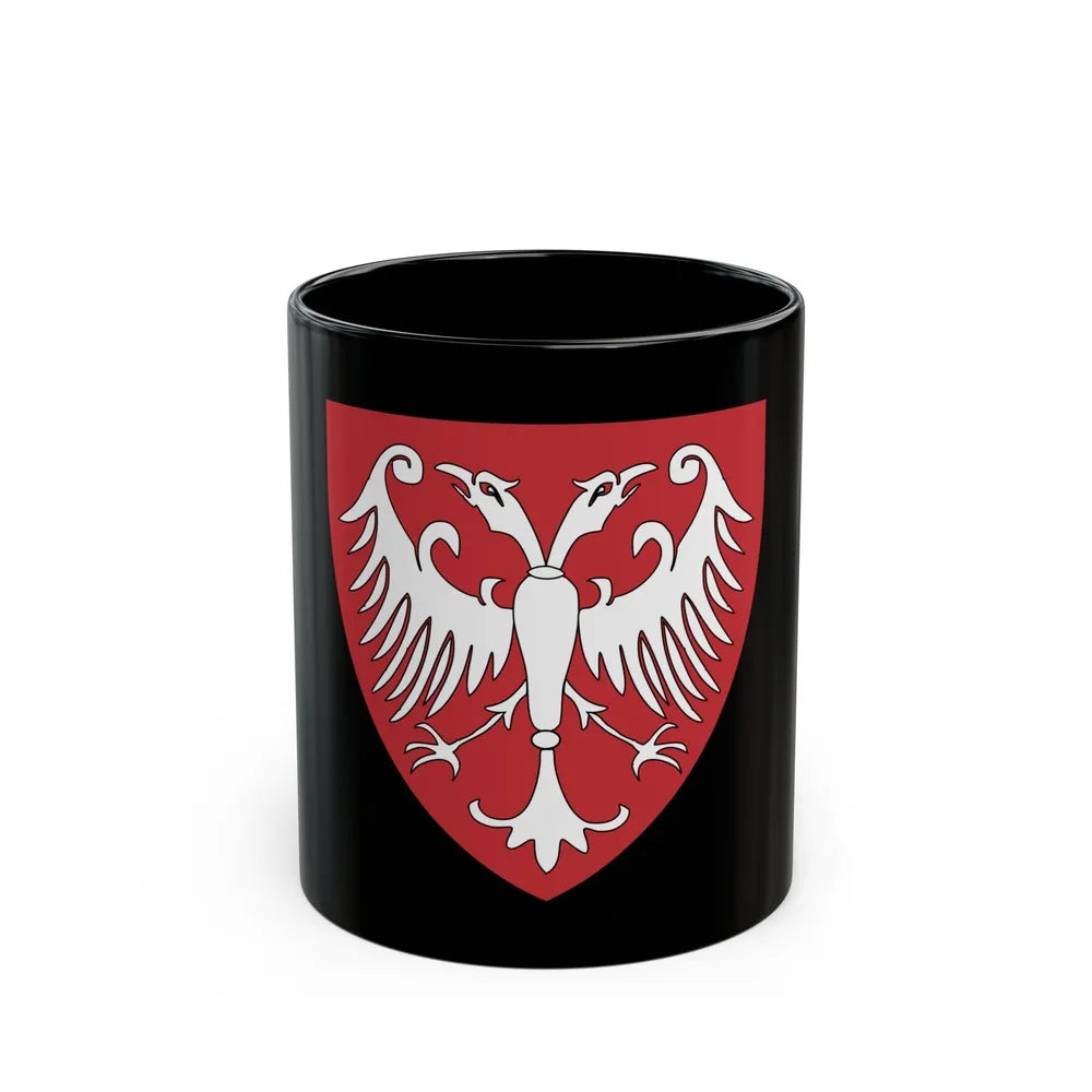 Coat of arms of the Nemanic Dynasty - Black Coffee Mug-11oz-Go Mug Yourself