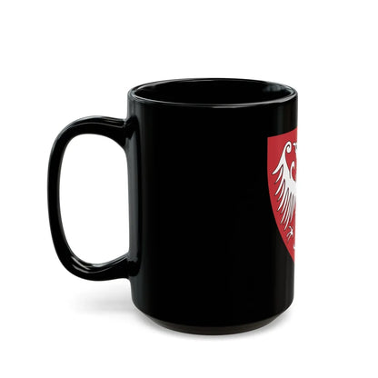 Coat of arms of the Nemanic Dynasty - Black Coffee Mug-Go Mug Yourself