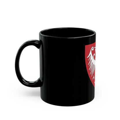 Coat of arms of the Nemanic Dynasty - Black Coffee Mug-Go Mug Yourself