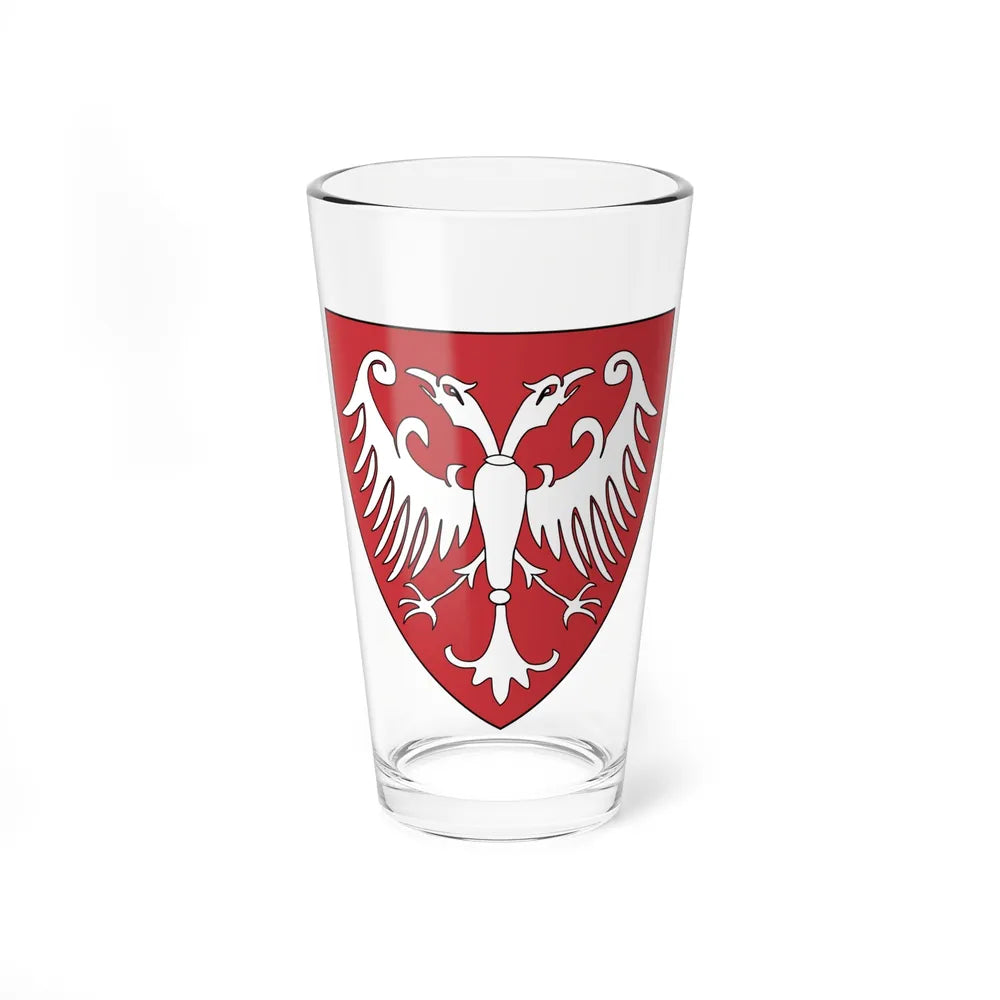 Coat of arms of the Nemanic Dynasty - Pint Glass 16oz-16oz-Go Mug Yourself