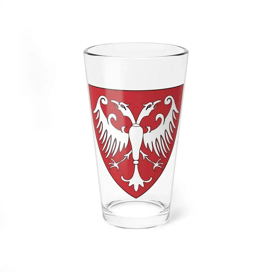 Coat of arms of the Nemanic Dynasty - Pint Glass 16oz 16oz - Go Mug Yourself