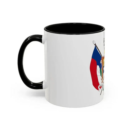 Coat of arms of the Nieuwe Republiek - Accent Coffee Mug - Go Mug Yourself