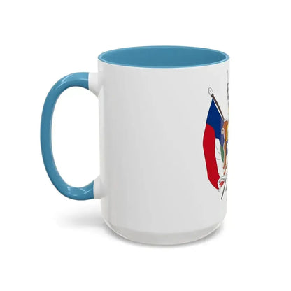 Coat of arms of the Nieuwe Republiek - Accent Coffee Mug - Go Mug Yourself