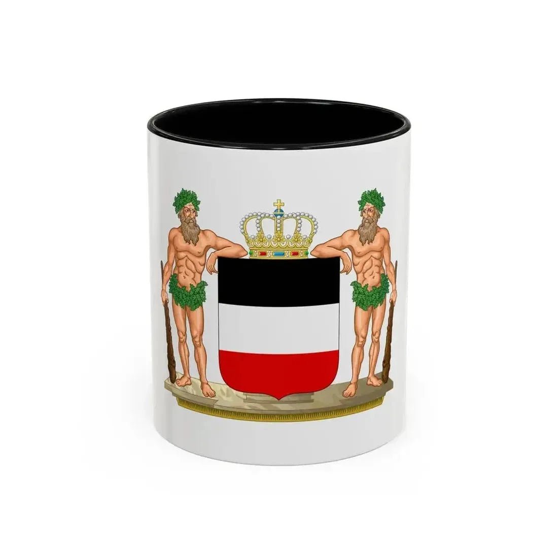 Coat of arms of the North German Confederation - Accent Coffee Mug 11oz Black - Go Mug Yourself