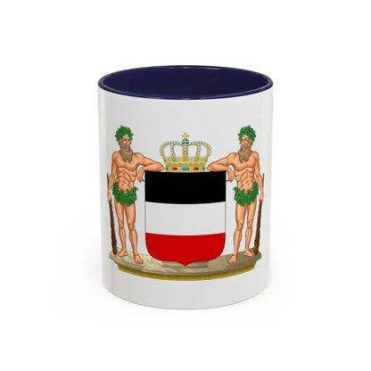Coat of arms of the North German Confederation - Accent Coffee Mug 11oz Navy - Go Mug Yourself