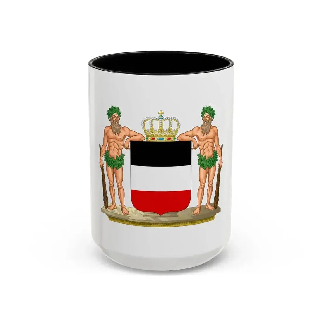 Coat of arms of the North German Confederation - Accent Coffee Mug 15oz Black - Go Mug Yourself