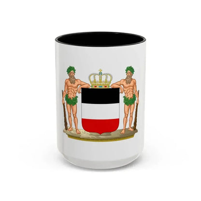 Coat of arms of the North German Confederation - Accent Coffee Mug 15oz Black - Go Mug Yourself