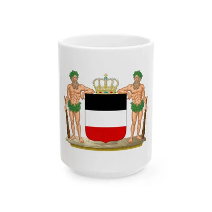 Coat of arms of the North German Confederation - White Coffee Mug 15oz - Go Mug Yourself