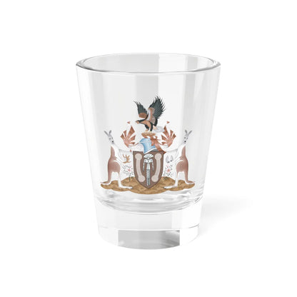 Coat of arms of the Northern Territory (Australia) (Coat of Arms) Shot Glass 1.5oz 1.5oz - Go Mug Yourself
