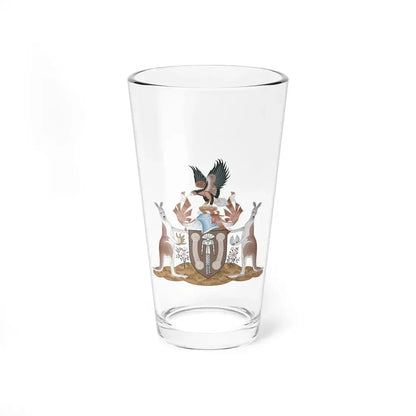 Coat of arms of the Northern Territory - Pint Glass 16oz 16oz - Go Mug Yourself
