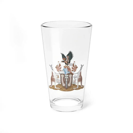 Coat of arms of the Northern Territory - Pint Glass 16oz 16oz - Go Mug Yourself